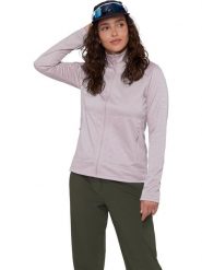 Mammut Kurtka polarowa "Crag ML" w kolorze fioletowym rozmiar: S. Różowe kurtki Mammut, s, bez wzorów, z materiału, bez kaptura. Za 209.95 zł.