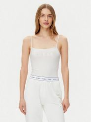 Guess Body O5RM11 KBBU1 Niebieski. Niebieskie body i gorsety Guess, z aplikacjami, z bawełny, bez ramiączek. Za 169.99 zł.