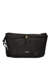 MEXX Torebka C-MEXX-M-001-08 Czarny. Czarne listonoszki Mexx, bez wzorów, z materiału, bez dodatków. Za 179.99 zł.
