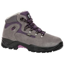 Buty trekkingowe damskie Chiruca Massana. Fioletowe buty trekkingowe Chiruca, bez zapięcia. Za 473.99 zł.