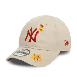 Czapka z daszkiem New Era. Brązowe czapki z daszkiem New Era, bez wzorów. Za 69.99 zł.