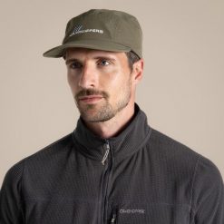 Czapka z daszkiem Craghoppers NosiLife Multi Active Cap II. Zielone czapki z daszkiem Craghoppers, bez wzorów, z materiału. Za 128.69 zł.