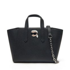 Torebka KARL LAGERFELD. Czarne torebki klasyczne KARL LAGERFELD, bez wzorów, klasyczne, bez dodatków. Za 639.99 zł.