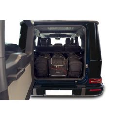 Torby Do Bagażnika Mercedes-Benz G 2018-2023 4Szt Kjust. Czarne torby podróżne KJUST, bez wzorów. Za 1,330.00 zł.