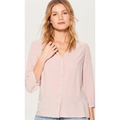 Koszula z rękawami 3/4 - Różowy. Koszule marki Mohito. Za 39.99 zł.