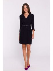 Stylove Sukienka w kolorze czarnym rozmiar: S. Czarne sukienki Stylove, na co dzień, s, bez wzorów, z tkaniny, bez kołnierzyka, bez ramiączek, midi, proste. Za 251.74 zł.