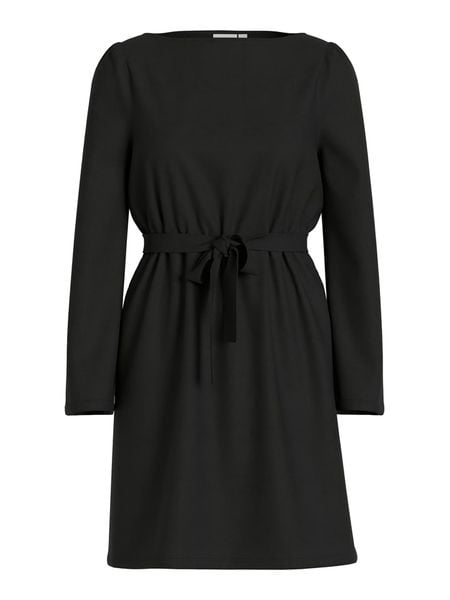 Vila Sukienka "Vileinas" w kolorze czarnym rozmiar: M. Czarne sukienki Vila, m, bez wzorów, bez kołnierzyka, bez ramiączek, midi. Za 96.37 zł.