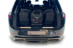 Torby Do Bagażnika Land Rover Range Rover Sport Phev 2022+ 4Szt Kjust. Czarne torby podróżne KJUST, bez wzorów, z kauczuku. Za 1,341.00 zł.