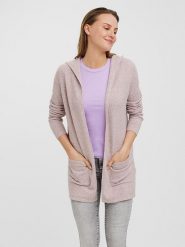 Vero Moda Kardigan w kolorze jasnoróżowym rozmiar: S. Różowe swetry Vero Moda, s, bez wzorów, z materiału, bez ramiączek. Za 61.46 zł.