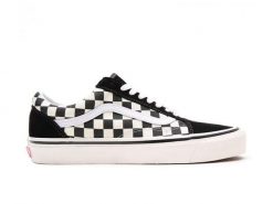 Buty Vans Old Skool Noir/Blanc. Białe buty treningowe Vans, bez wzorów, z materiału, bez zapięcia, vans old skool. Za 414.15 zł.