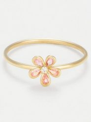 OR ÉCLAT Złoty pierścionek "Reese" z cyrkoniami rozmiar: 52. Żółte pierścionki Or Éclat, z cyrkonią, złote. Za 418.69 zł.