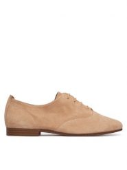 Caprice Półbuty 9-23200-46 Beżowy. Brązowe półbuty wsuwane Caprice, bez wzorów, ze skóry, bez obcasa, na płaskiej podeszwie. Za 276.99 zł.
