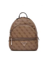 Guess Plecak HWSG69 94320 Brązowy. Brązowe plecaki Guess, z aplikacjami, ze skóry, bez dodatków. Za 539.99 zł.