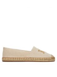 LAUREN RALPH LAUREN Espadryle Cameryn 802962171004 Beżowy. Brązowe espadryle Lauren Ralph Lauren, bez wzorów, z materiału, bez obcasa. Za 379.99 zł.