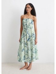 Marc O´Polo Beachwear Sukienka w kolorze zielono-niebieskim rozmiar: XL. Niebieskie sukienki xl, bez wzorów, bez kołnierzyka, bez ramiączek, maxi. Za 149.31 zł.