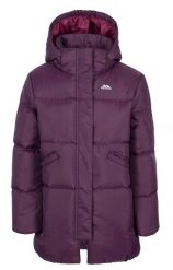 Trespass Ailie - damska pikowana kurtka ocieplana Potent Purple. Fioletowe kurtki Trespass, l, bez wzorów. Za 177.55 zł.