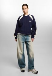 Bluza sportowa damska Prosto Speed bez kaptura. Niebieskie bluzy bez kaptura Prosto., l, bez wzorów, z jeansu, bez kaptura. Za 224.99 zł.