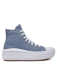 Converse Trampki Chuck Taylor All Star Move A06500C Fioletowy. Fioletowe trampki Converse, bez wzorów, z materiału, retro, bez zapięcia. Za 259.99 zł.