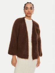 Dixie Kardigan M277K004A Brązowy Relaxed Fit. Brązowe swetry Dixie, m, bez wzorów, z syntetyku, bez ramiączek. Za 359.99 zł.