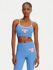 Juicy Couture Biustonosz top JCSNS125404 Niebieski. Niebieskie biustonosze Juicy Couture, xs, bez wzorów, z bawełny, bez kołnierzyka, bez ramiączek. Za 129.99 zł.