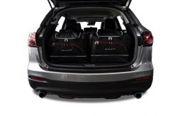 Torby Do Bagażnika Mazda Cx-9 2006-2012 5Szt Kjust. Czarne torby podróżne KJUST, bez wzorów, z kauczuku. Za 1,638.00 zł.