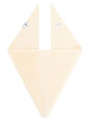 Zwillingsherz Chusta trójkątna "Uni " w kolorze kremowym - 100 x 36 cm rozmiar: onesize. Brązowe chusty Zwillingsherz, bez wzorów, z materiału. Za 82.95 zł.