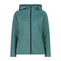Damska bluza z kapturem zapinana na zamek CMP. Zielone bluzy z kapturem CMP, bez wzorów, z kapturem. Za 300.30 zł.