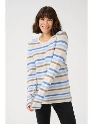 Kaffe Sweter w kolorze kremowym rozmiar: XS. Brązowe swetry Kaffe, xs, bez wzorów, z bawełny, bez ramiączek. Za 104.99 zł.