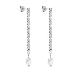 Purelei Purelei Kolczyki Shimmering Pearl 1 ct Damski. Czerwone kolczyki Purelei, z perłą, srebrne. Za 95.69 zł.