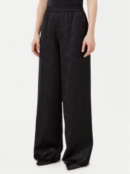HUGO Spodnie materiałowe Harida-1 50538802 Czarny Relaxed Fit. Czarne spodnie materiałowe Hugo, bez wzorów, z materiału. Za 429.99 zł.