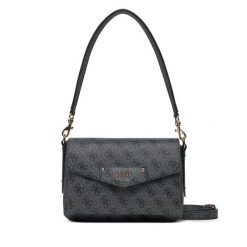 Torebka Guess. Czarne listonoszki Guess, z aplikacjami, bez dodatków. Za 359.99 zł.