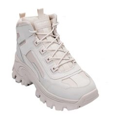 Skechers Buty Damskie Trekkingowe Beżowe Blox - Block Gawkers 39 EU. Brązowe buty trekkingowe Skechers, bez zapięcia. Za 282.99 zł.