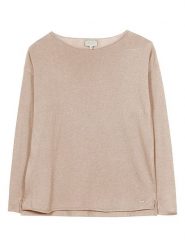 Herrlicher Sweter w kolorze beżowym rozmiar: L. Brązowe swetry Herrlicher, l, bez wzorów, z lyocellu, bez ramiączek. Za 176.50 zł.