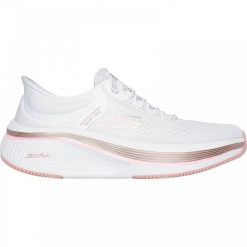 Buty do biegania damskie SKECHERS Go Run Elevate 2.0 Banyan. Białe buty do biegania Skechers, bez wzorów, bez zapięcia, do biegania. Za 439.00 zł.