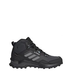 Buty Terrex AX4 Mid GORE-TEX Hiking. Czarne buty trekkingowe adidas, z gore-texu, bez zapięcia. W wyprzedaży za 576.55 zł.