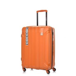 Walizka na kółkach SwissBags Tourist pomarańczowa - mała 40 l. Brązowe walizki małe. Za 419.00 zł.