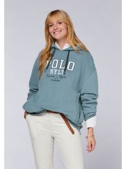 Polo Sylt Bluza w kolorze niebieskim rozmiar: M. Niebieskie bluzy Polo Sylt, m, bez wzorów, bez ramiączek, z kapturem. Za 127.95 zł.