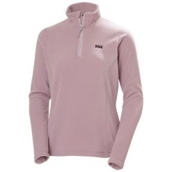 Damski polar 1/2 zip Helly Hansen Daybreaker. Fioletowe bluzy z polaru Helly Hansen, bez wzorów, z polaru. Za 319.50 zł.