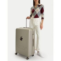 Walizka duża Beverly Hills Polo Club. Brązowe walizki Beverly Hills Polo Club, duże. Za 399.99 zł.