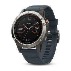 Garmin Fenix 5 srebrny (010-01688-01). Szare zegarki sportowe Garmin. Za 1,949.00 zł.