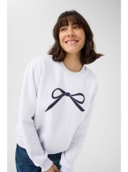 Kaffe Bluza w kolorze jasnoszarym rozmiar: S. Szare bluzy Kaffe, s, bez wzorów, bez kaptura. Za 104.99 zł.