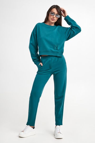 Spodnie dresowe damskie Ufficio MARELLA SPORT. Spodnie dresowe Marella Sport, bez wzorów, z dresówki. W wyprzedaży za 480.35 zł.