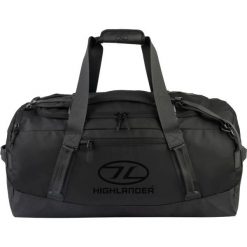Torba Duffle Highlander Hauler. Czarne torby sportowe Highlander, bez wzorów. Za 458.00 zł.