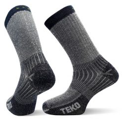Teko Midweight Hike charcoal XL. Brązowe skarpetki sportowe TEKO, bez wzorów, trekkingowe. Za 69.99 zł.