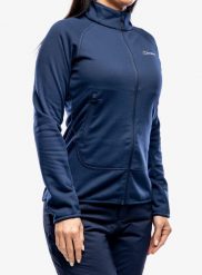 Bluza damska Berghaus Heuberg Jacket. Niebieskie bluzy Berghaus, m, bez wzorów, z materiału, bez ramiączek, bez kaptura. Za 323.39 zł.