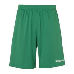 Szorty dla dzieci Uhlsport center basic. Białe szorty Uhlsport, bez wzorów, z materiału, klasyczne. Za 106.50 zł.
