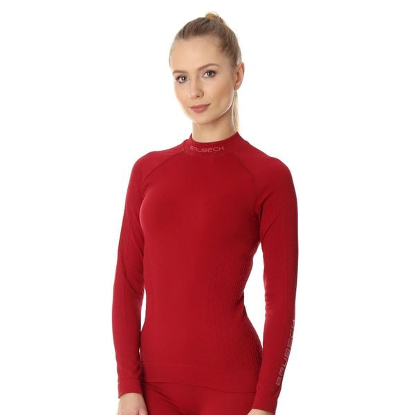 Bluza damska termoaktywna Brubeck EXTREME THERMO. Brązowe bielizna termoaktywna damska Brubeck, bez wzorów, z elastanu, bez kaptura. Za 219.99 zł.