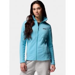 Sweter Damski Columbia Basin Trail III. Niebieskie swetry Columbia, bez wzorów, sportowe, bez ramiączek. Za 259.00 zł.