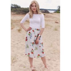 Spódnica Helle Gingham jasne kwiaty 32 wielokolorowy. Spódnice marki Marie Zélie. W wyprzedaży za 222.30 zł.