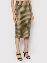 Victoria Victoria Beckham Spódnica ołówkowa 1322KSK003784A Beżowy Slim Fit. Brązowe spódnice Victoria Victoria Beckham, xs, bez wzorów, z wełny, ołówkowe. Za 1,779.00 zł.
